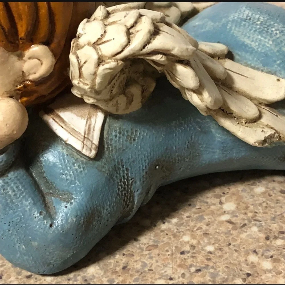 Tranquility Lying Boy Angel Figurine